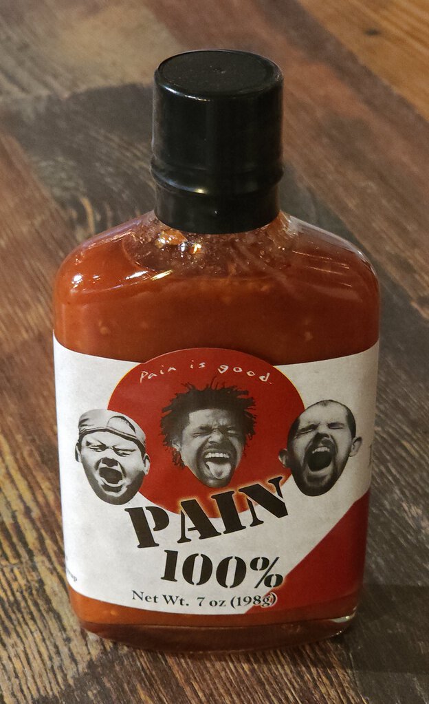 Taste The Pain 100% Hot Sauce