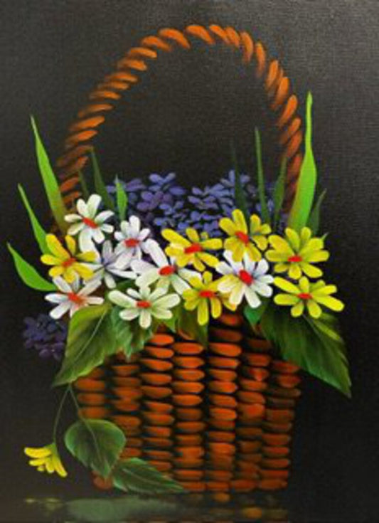 Oil Painting with Andy "Summer Flowers" Class August 22 6pm. All supplies provided.